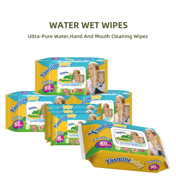 Factory Direct Wholesale OEM ODM unscented custom baby skin friendly tissue wet paper agent non woven toilet wipe