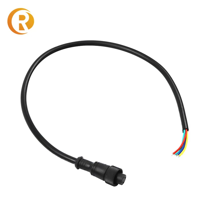 Factory price waterproof  electrical cable with customized  connector (1600105907887)