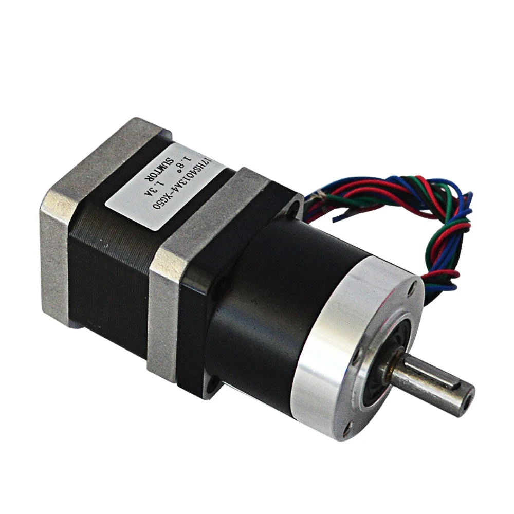 40N.cm nema 17 gear geared electric motor speed reducer with 50:1 dc 40mm planetary gearbox stepper with gear motor