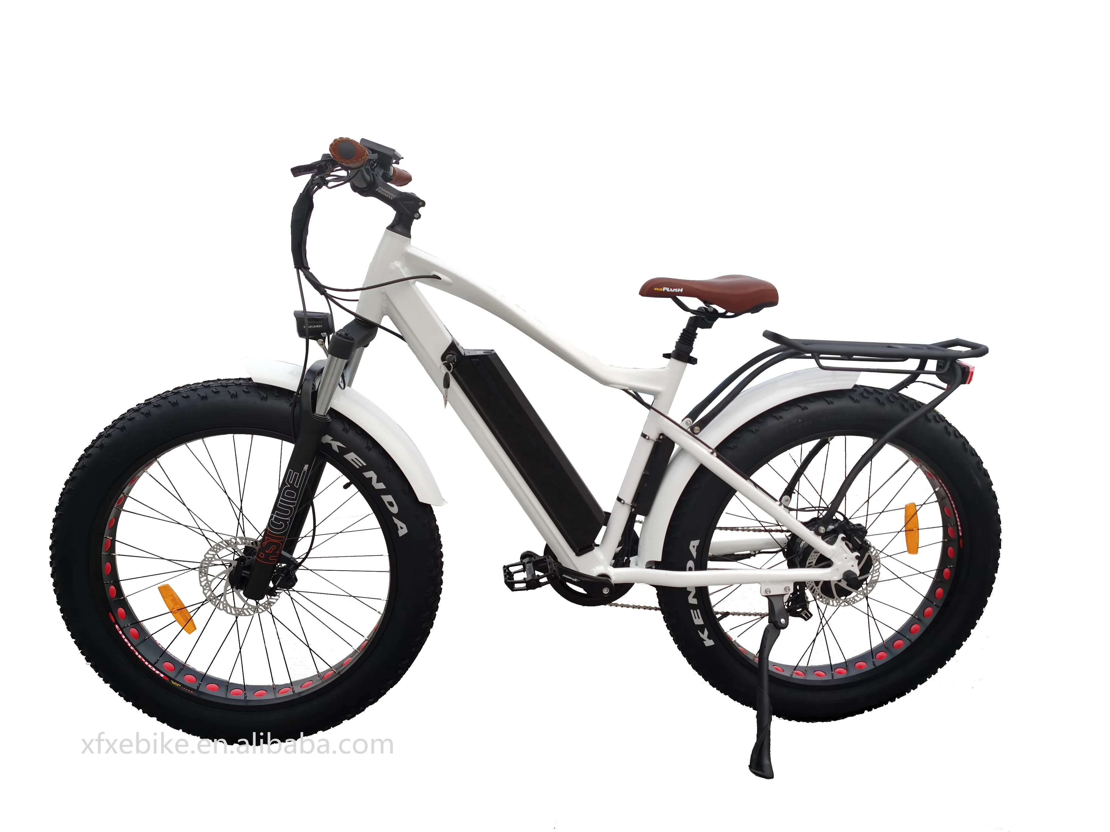 Powerful 26 Inch Electric Fat Bike 48V 14.5AH Electric Mountain Bike 750W Fat Tire Electric Bike For Hunting