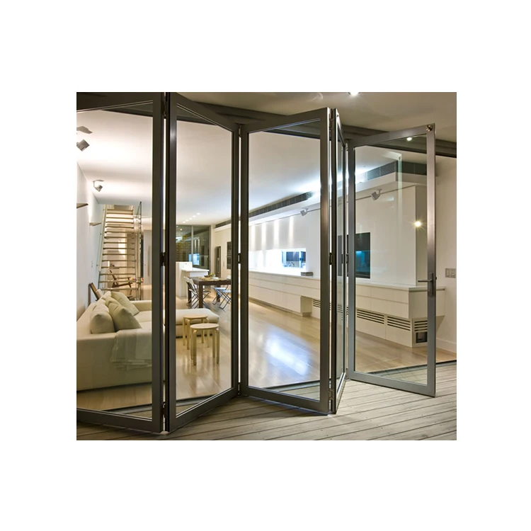 exterior accordion doors, bifold sliding doors, accordion patio doors with German high quality hardware
