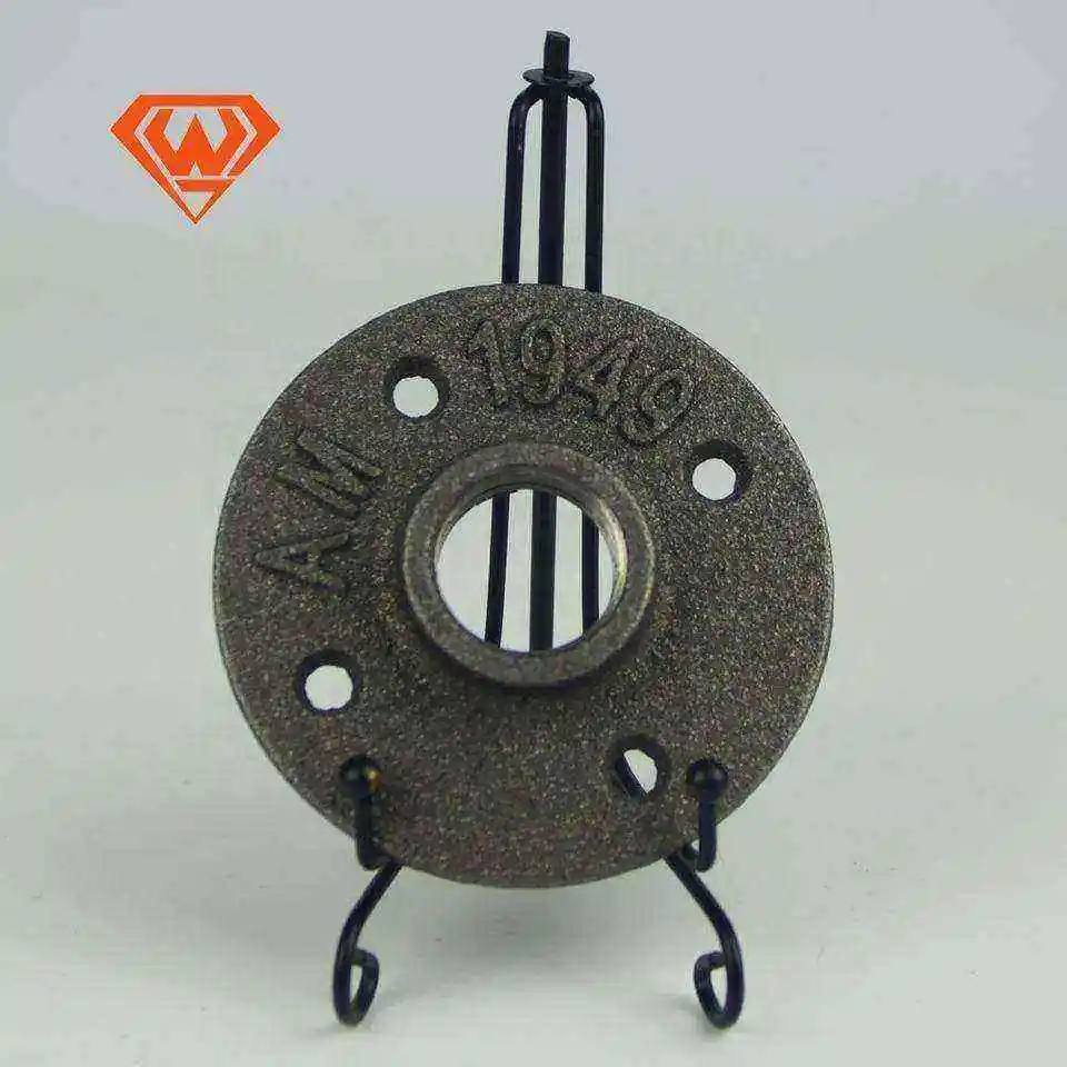 Factory Direct Sale Loft Style Color Painting Steel Iron Flange Pipe