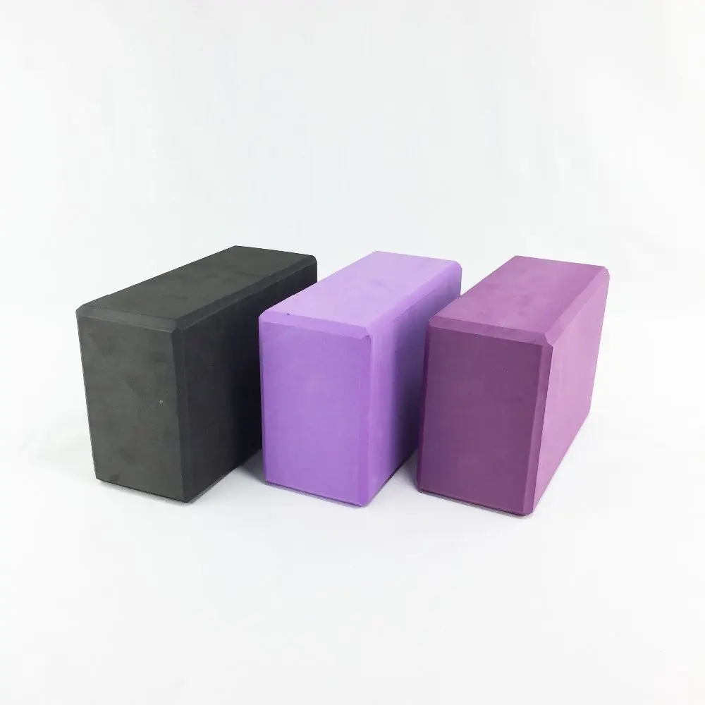 2021 custom size black gymnastics EVA yoga brick block
