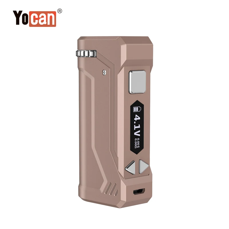 100% Original mechanical vape mods Yocan Uni Pro 510 Thread Battery for all kinds of 510 thread atomizers