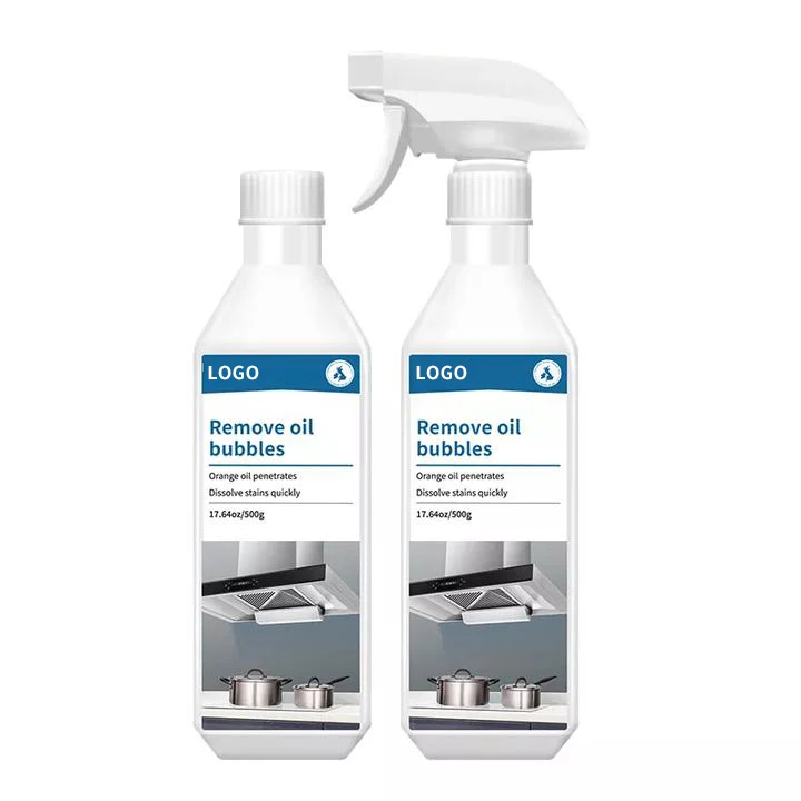 Multi-Purpose Foam Cleaner Spray Kitchen Oil Remover for Greasy Cooking Effective in Removing Oil from Surfaces