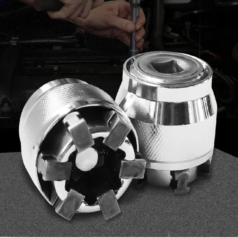 JNZ Universal Socket Wrench 3/8 Inch Drive 10-19 mm Adjustable Hex Socket Multi Drill Attachment Adapter Fit Any Standard