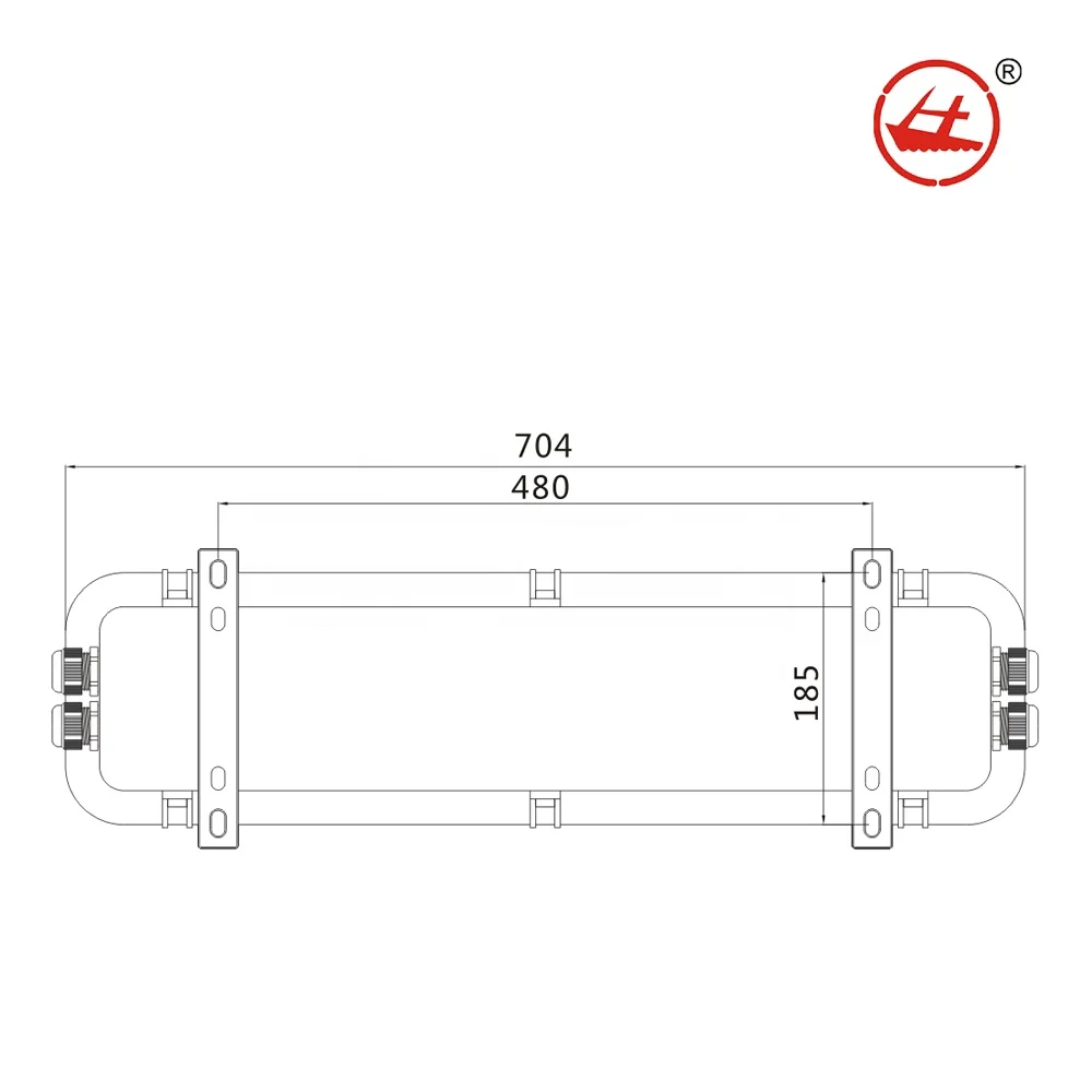 Huaji JCY21-2L IP66 LED морской высокое качество Dual Drive двойной источников света подвесной светильник для душевой кабины туннель трубопровода прогноз