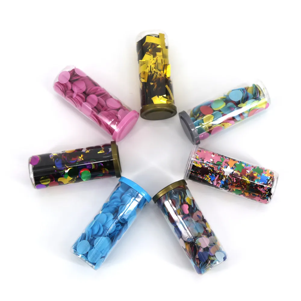 2 Pink and 2 Blue 30cm Baby Gender Reveal Party Colour Smoke Powder Confetti Cannon Poppers Supplies