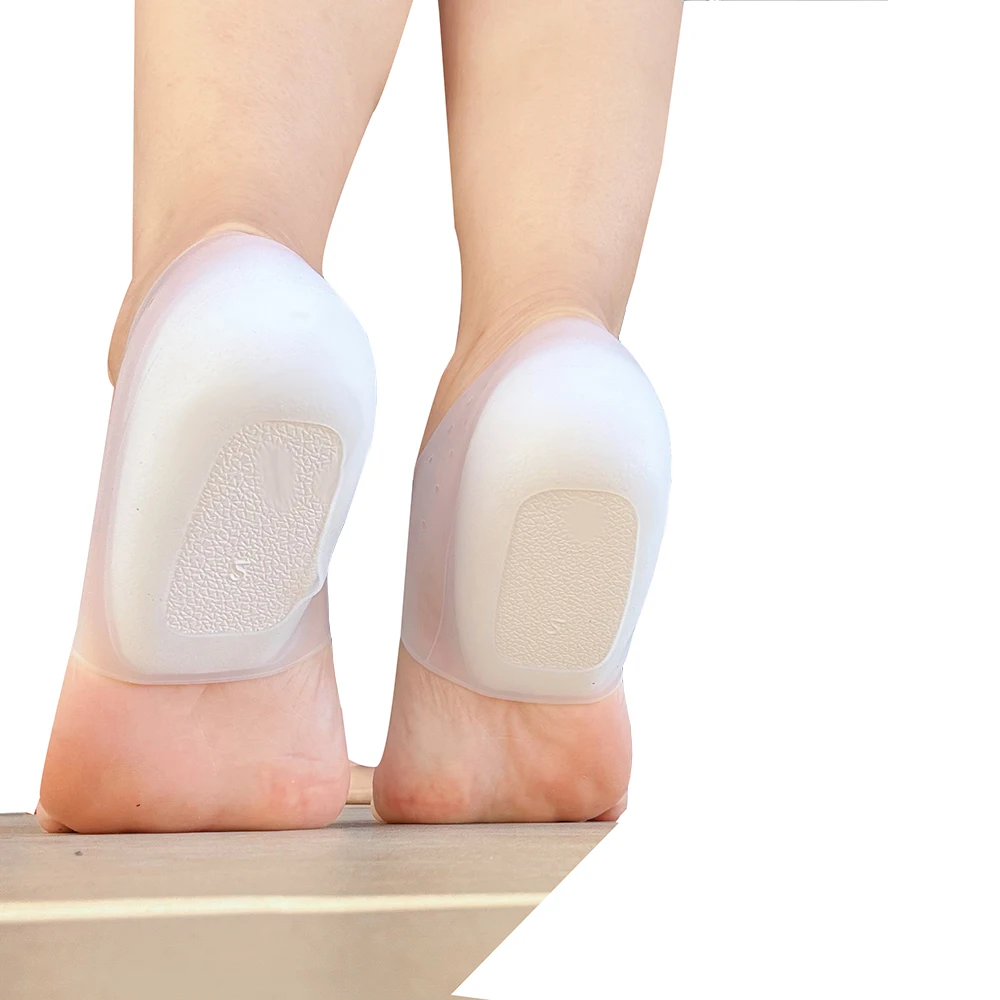 Silicone Height Increasing Half Pad Ultra Light Weight EVA Height Lift Heel Socks 4CM Lift Height Invisible Increasing Insole