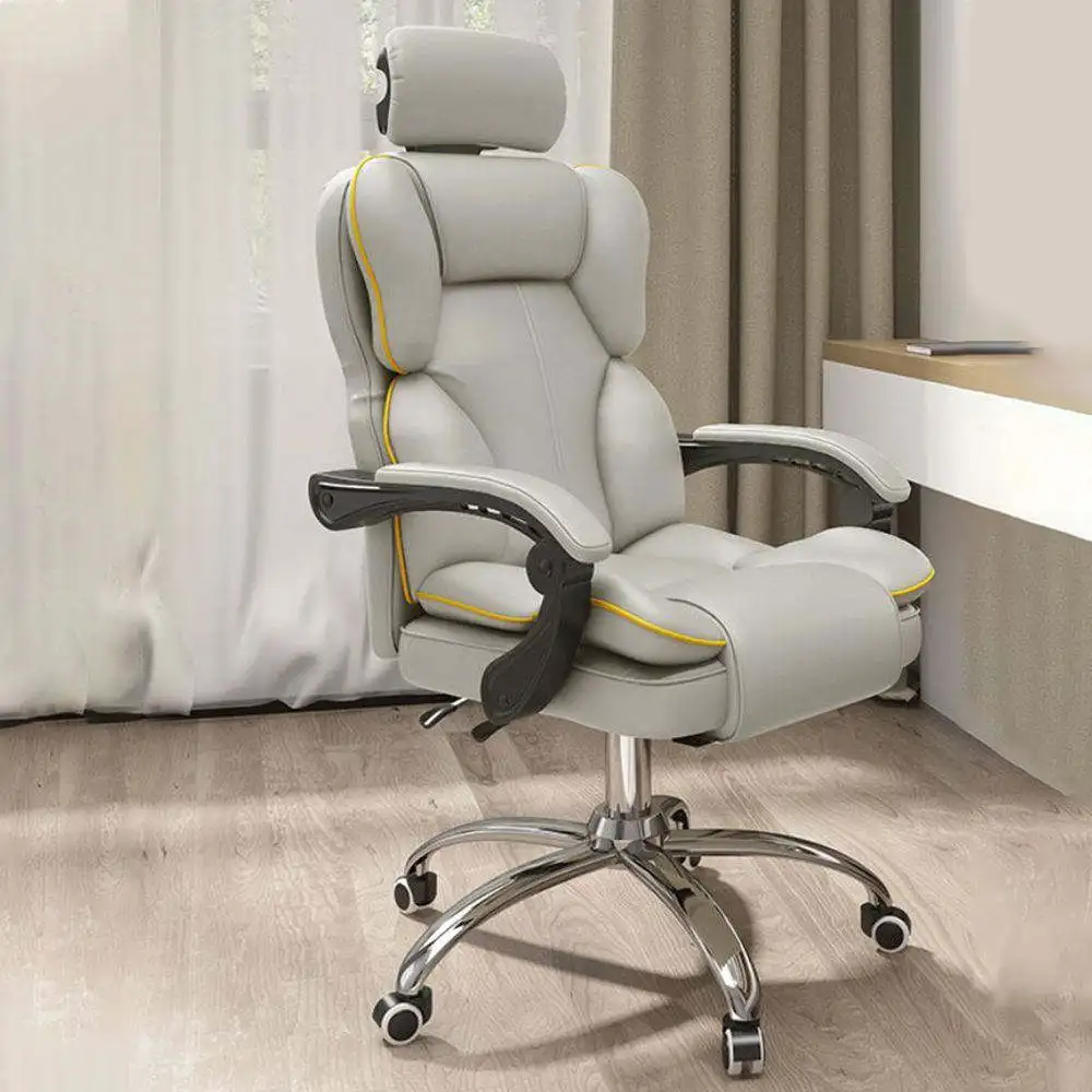 High Quality Comfortable Adjustable Swivel Lift Chairs Ergonomic Boss Leather Office Chairs