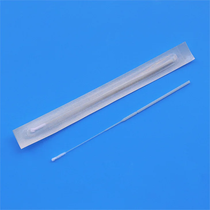 Special hot selling sampling nasal nasaled sterile sample collection cotton swab