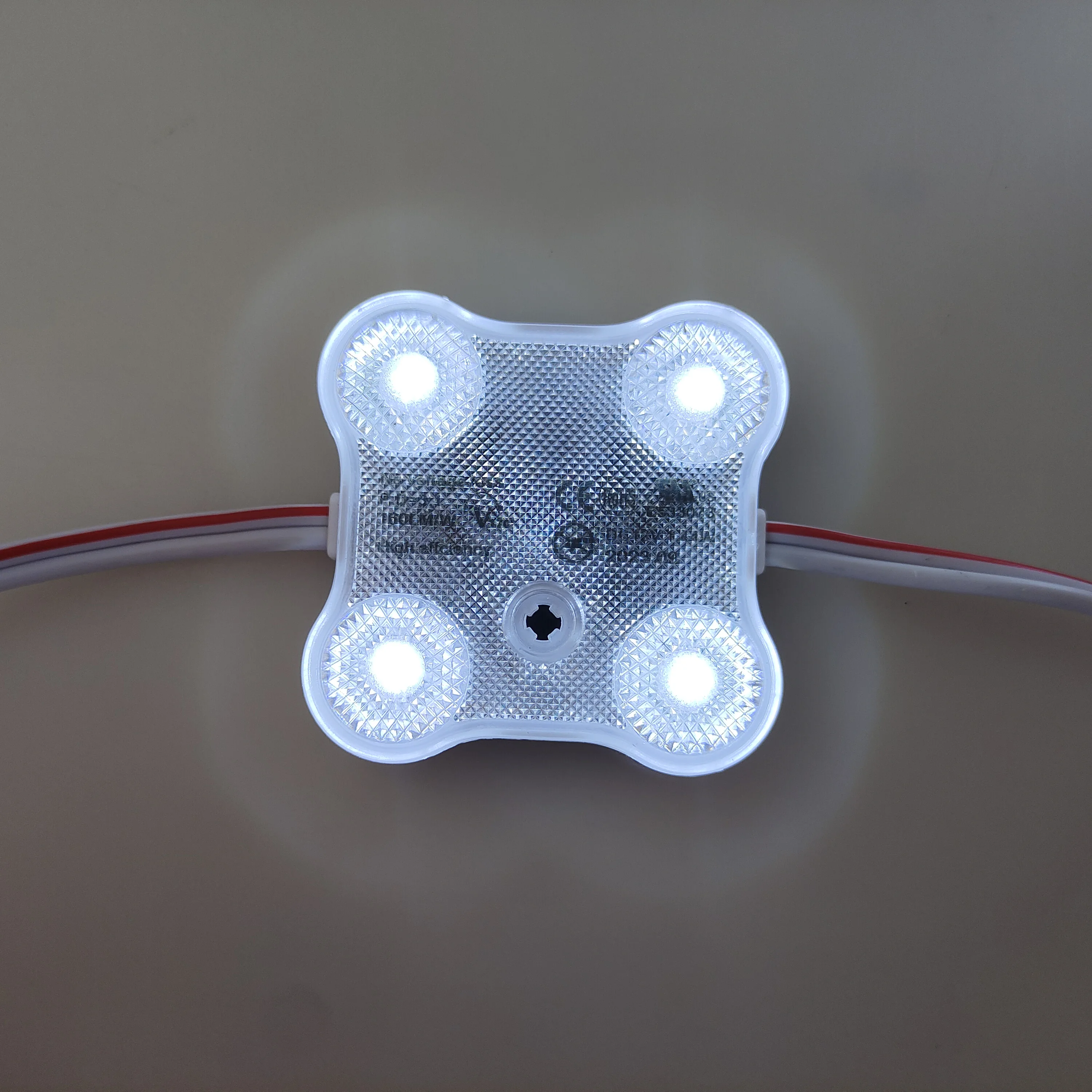 5 years warranty High power white DC12V Samsung LED module lens 170 degree 2835 LED module