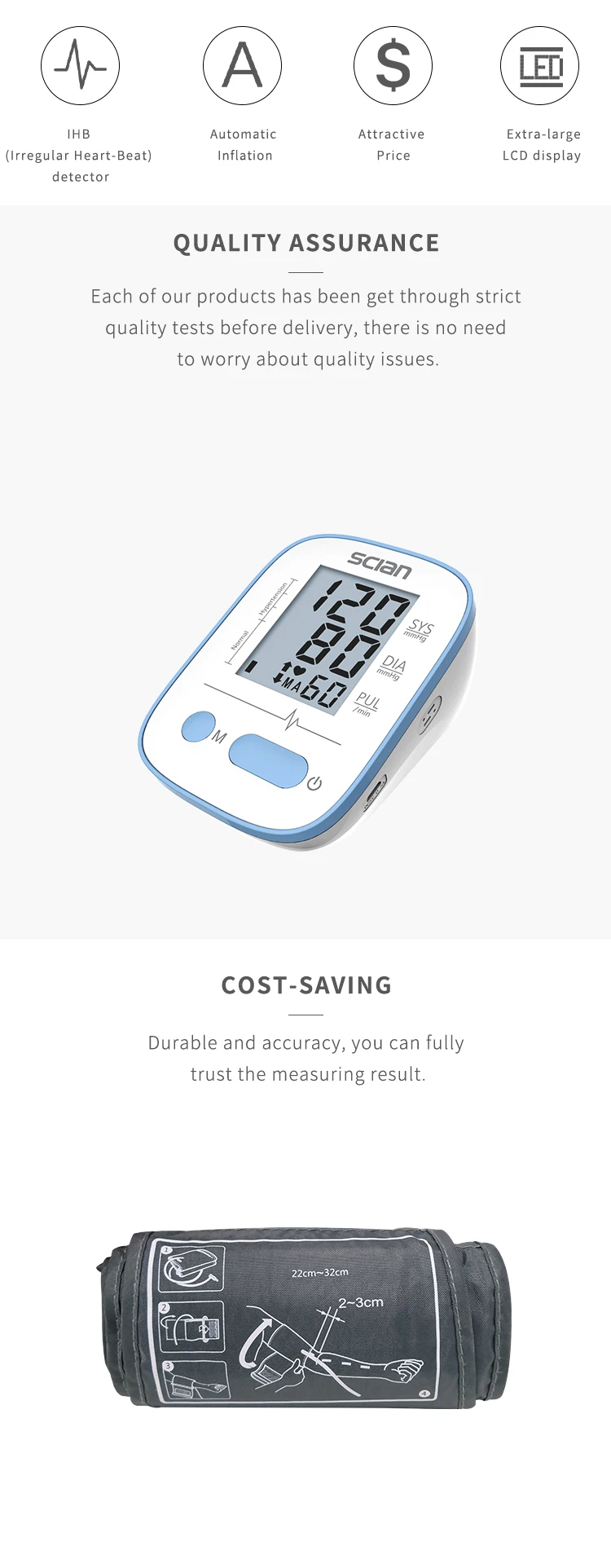 band color screen sport heart rate blood pressure oxygen monitor