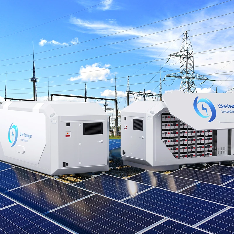 2MWh/2MW Large Utility Scale Commercial Solar Battery Storage Systems for Industrial Zone