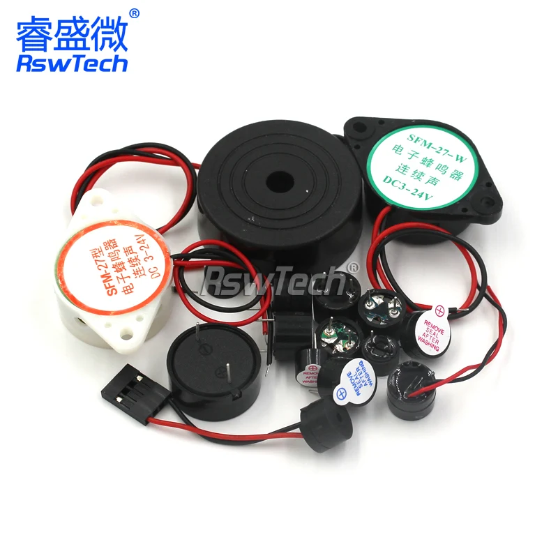 3V12V24V Electromagnetic universal sounder ac piezo 220v alarm buzzer indicator 2220 with acknowledgement