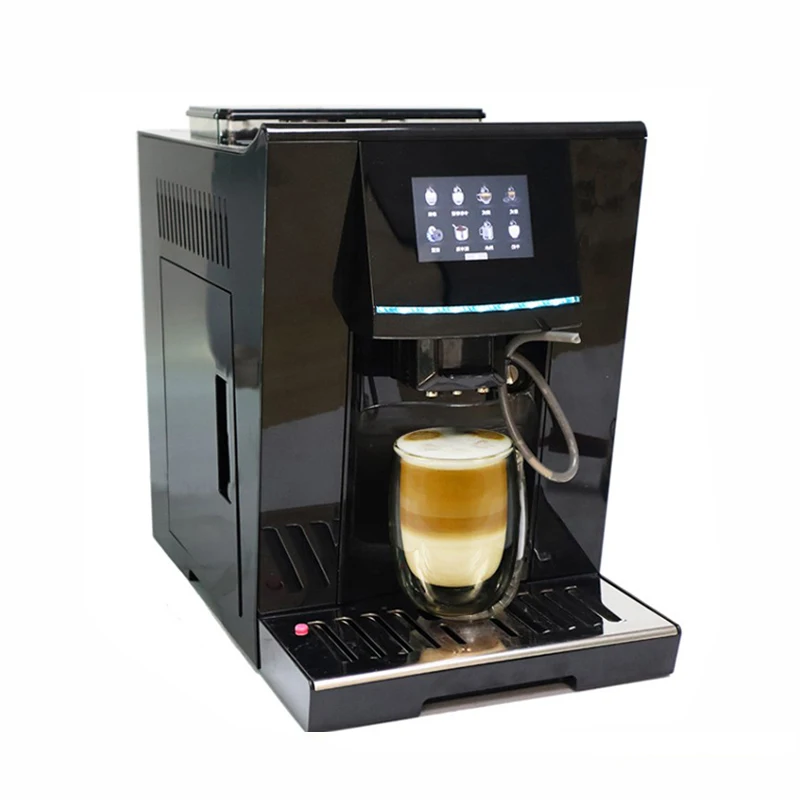 Pretty Price 2L Water Capacity Espresso Making Machine Moka Italian Latte Cappuccino Maker Milk Foam Equipment