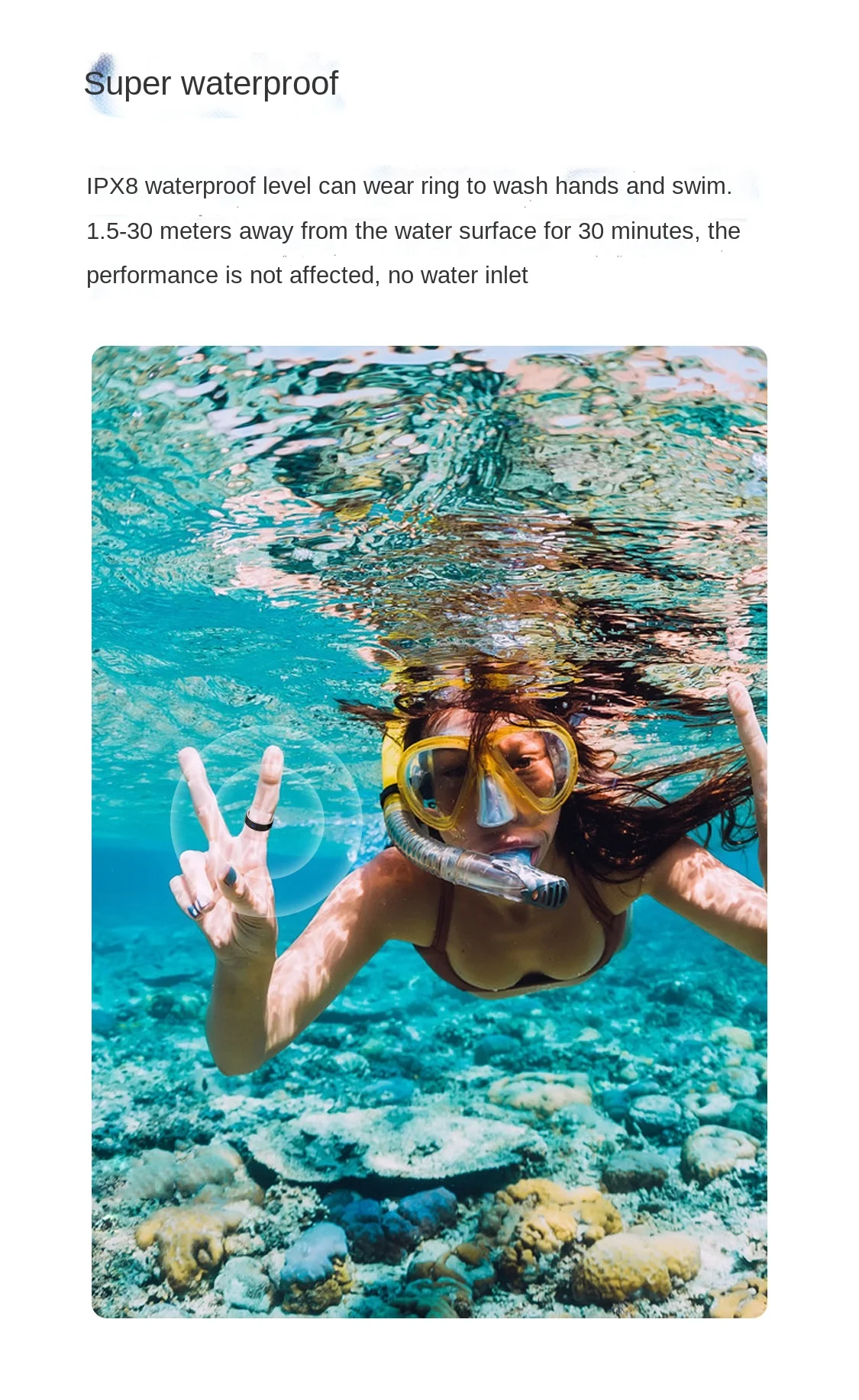 Smart Ring for Phone New GPS Fitness Smart Ring Heart Rate Blood Oxygen Saturation Levels Steps Tracker