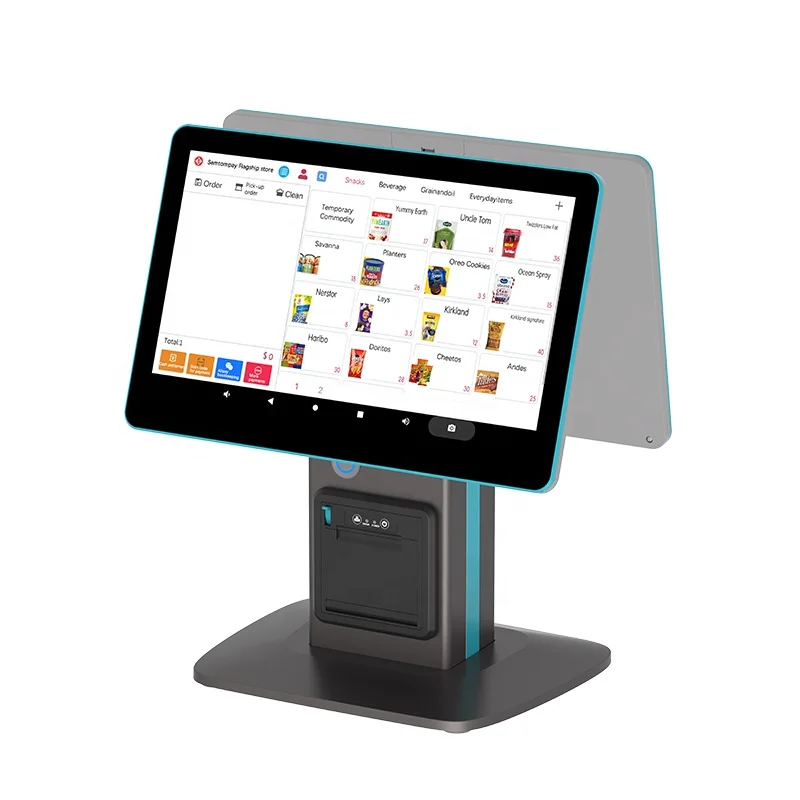 touch screen pos cash register, pos machine pos terminal, Android tablet POS all in on