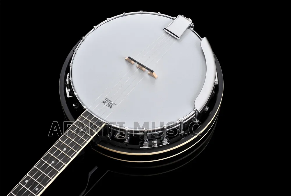 Blue Grass hot sell Afanti 5 Strings black color banjo musical instruments