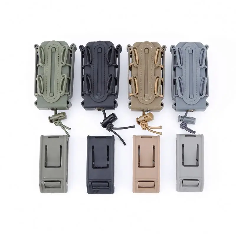 Adaptable Tool Holder 9mm .45 ACP SMG Molle Tactical Utility gun  Mag Pouches Quick Release Magazine Pouch