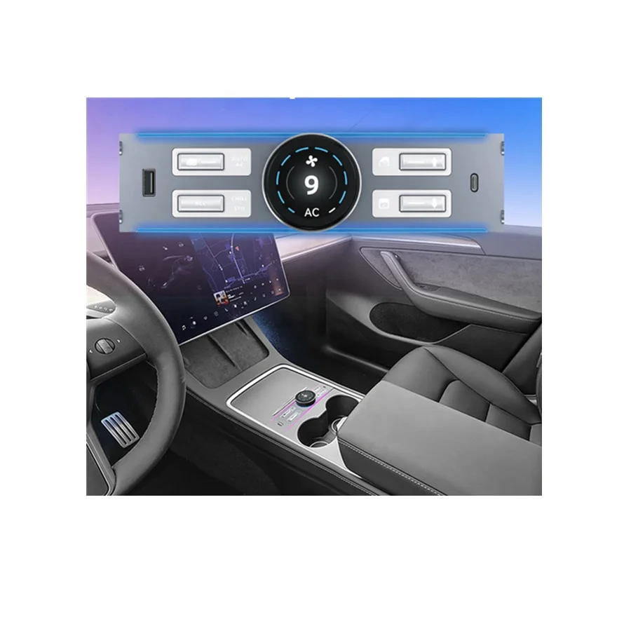 2024 Car accessories Smart Knob center console USB docking for Tesla Model 3 Y