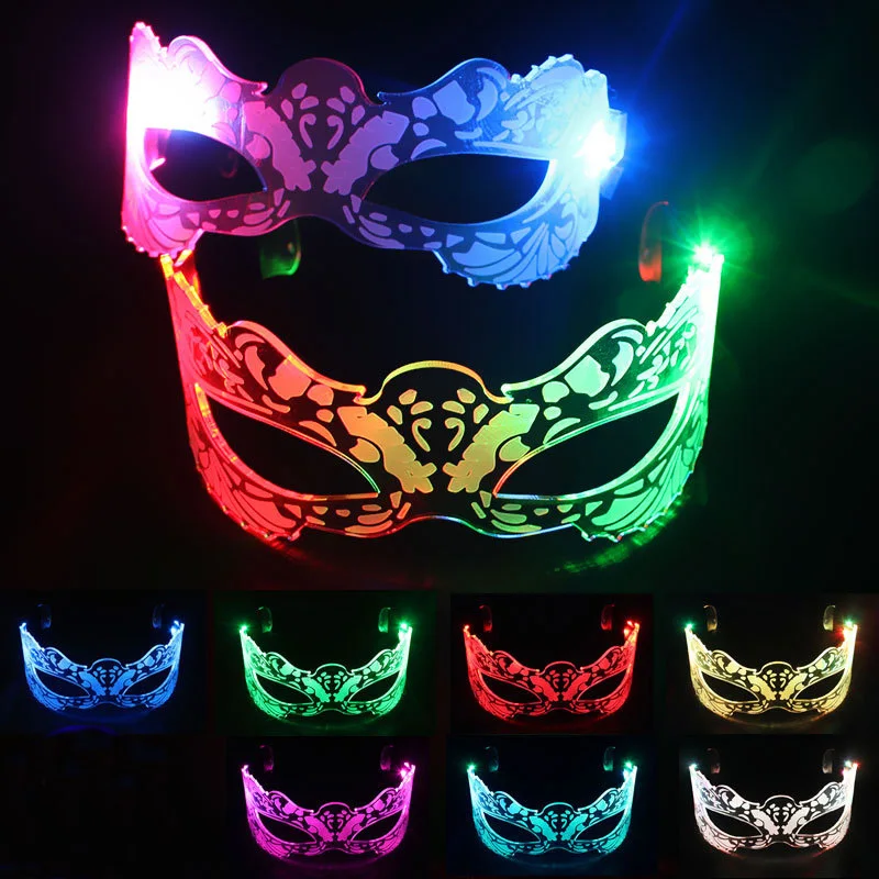 Fashion light-emitting glasses Creative Party Led Light Up Glasses For Party Supplies Neon Party Luminous LED Glasses
