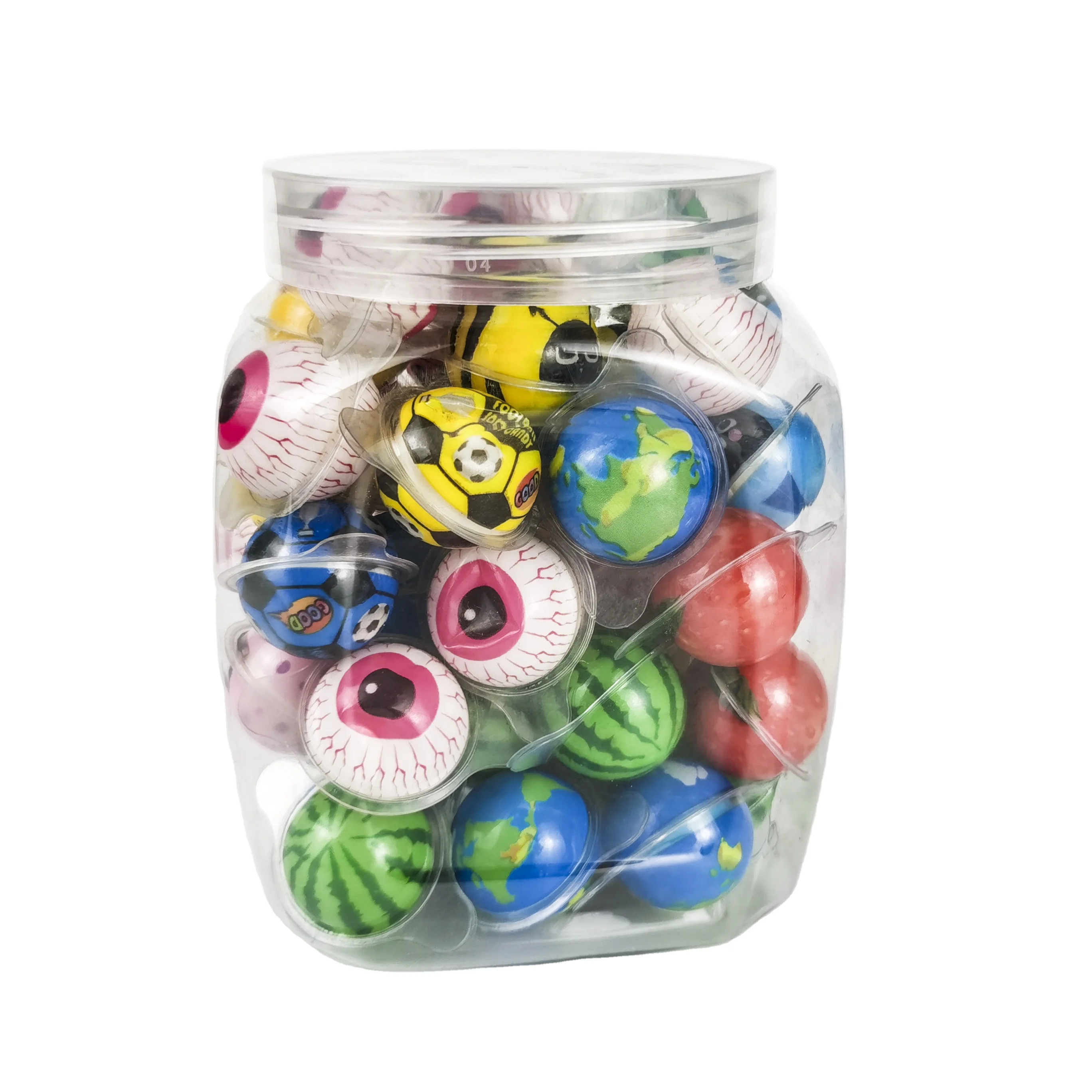 Wholesale Confectionary Ball eyeball candy jelly eye ball Halal gummy for kids