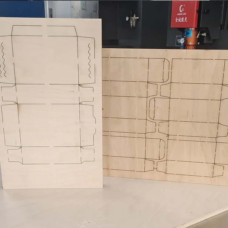 Custom-made corrugated board flat die cutting mould for printing