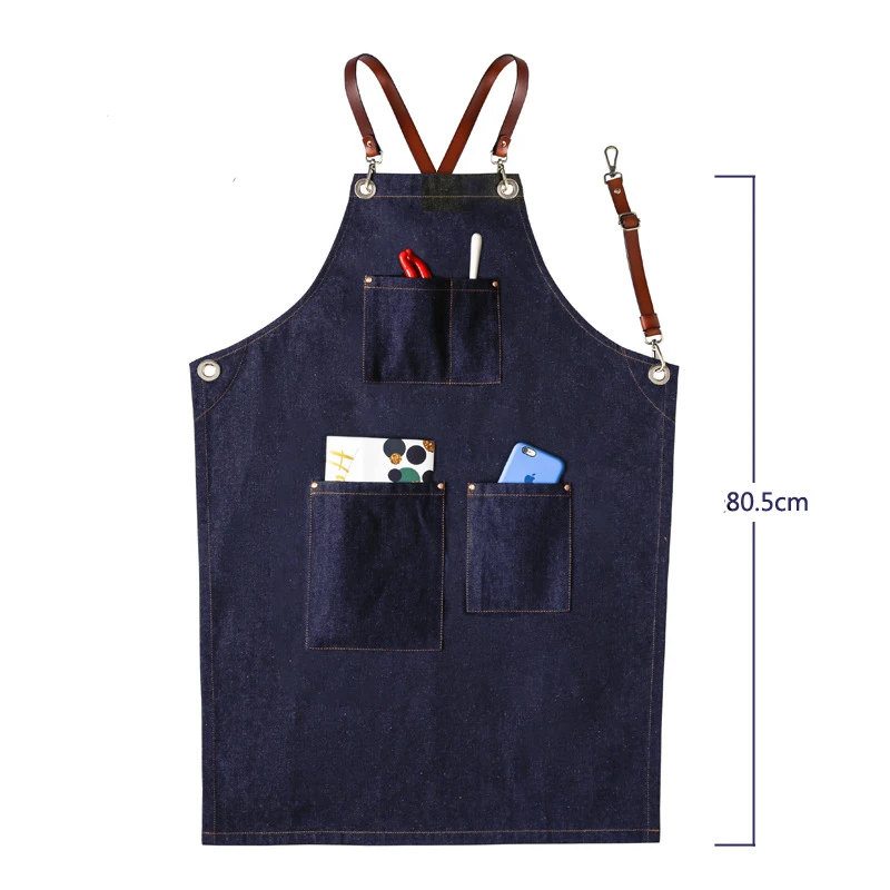 cleaning tools Kitchen Apron For Restaurants custom logo Barista Chef Uniform Work Bar Cafes Shop Grill kitchen Restaurant Apron