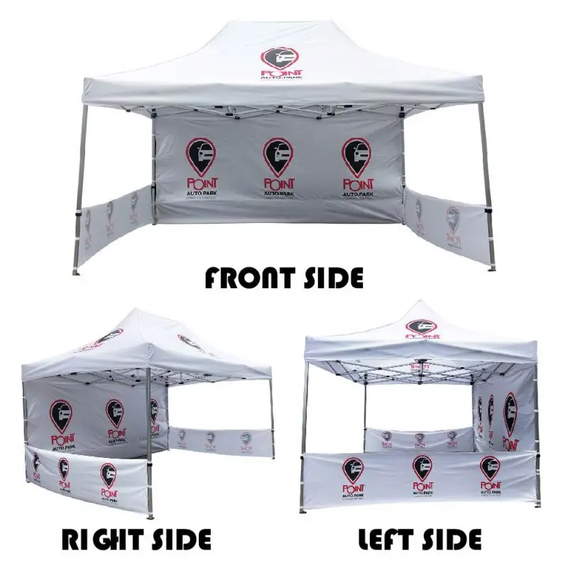 Custom Logo Affordable And Durable Aluminum Alloy Structure Four Leg Tent Windproof Tent For Big Event
