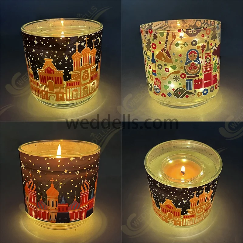 Weddells OEM08 Hot Selling 2024 Luxury Custom Logo Pure Soy Wax Scented Candle With Gift Box