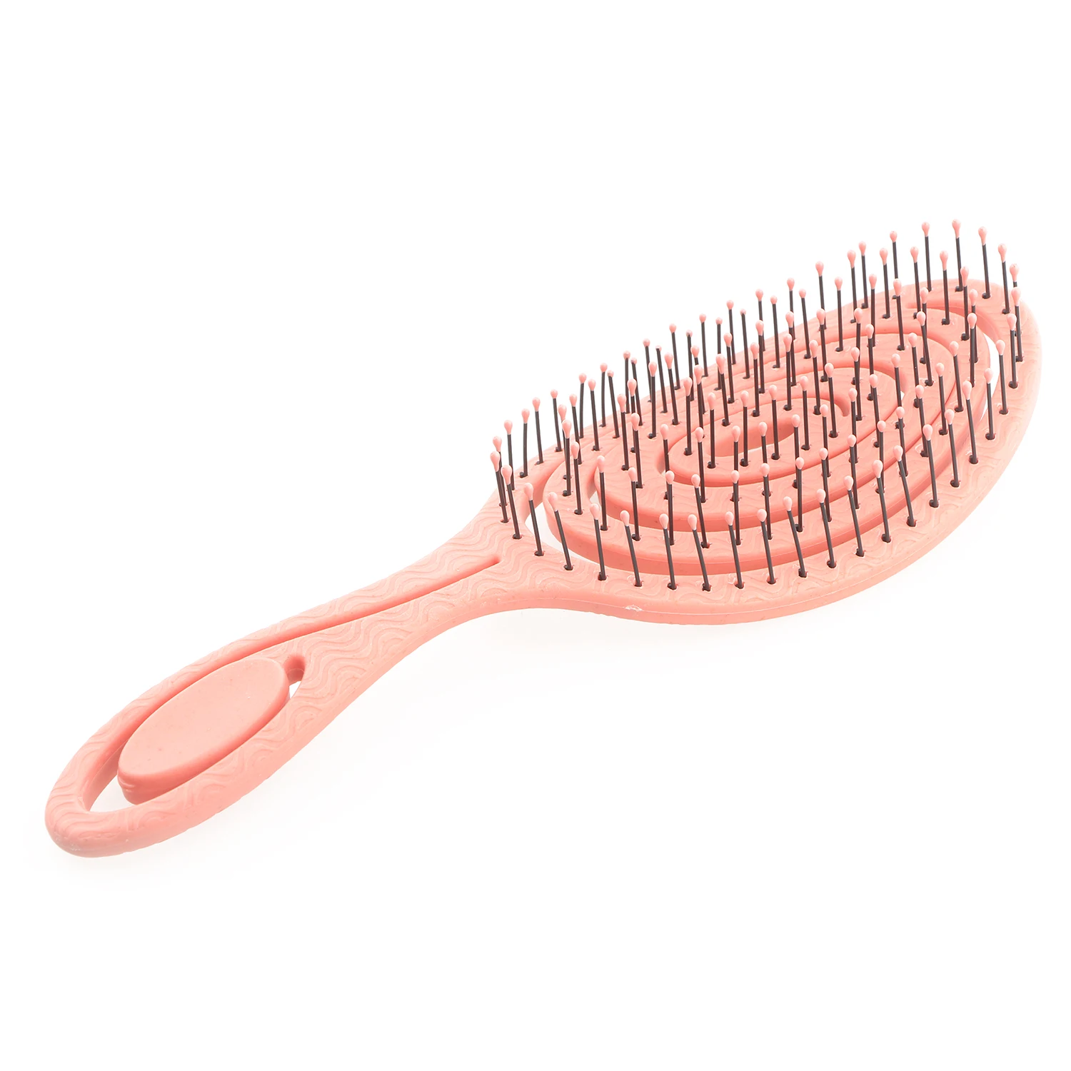 4 Colors Latest Hot Sale Customized Plastic Detangling Hair Brush Comb Hair Styling Tools Hair brush