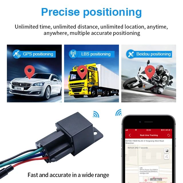  автомобильный GPS GSM локатор для транспортного средства отслеживание в реальном времени амортизационная
