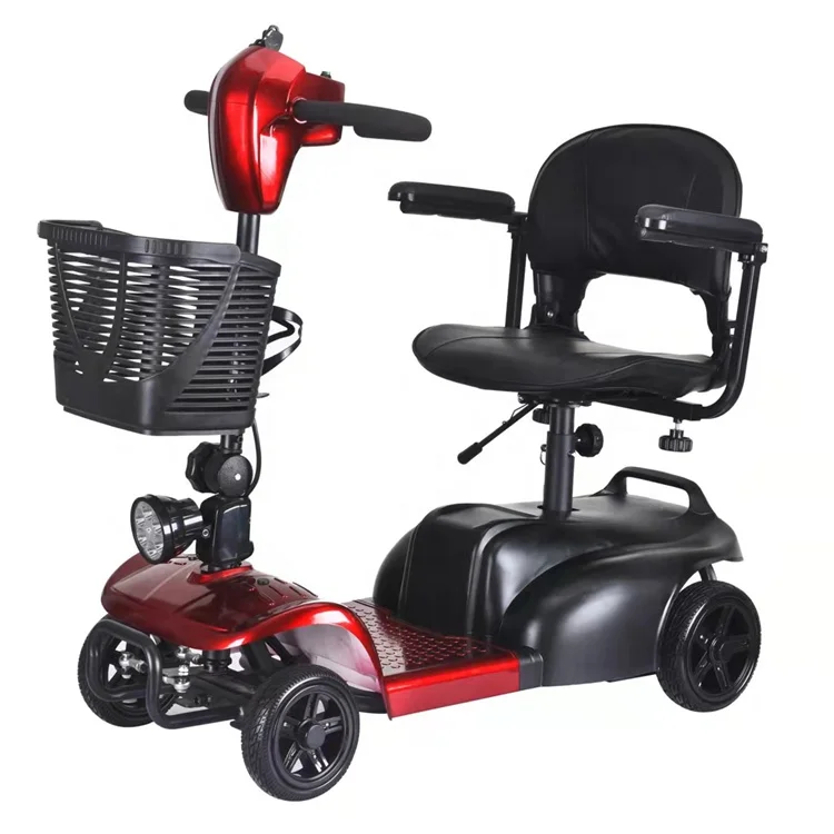 OEM PDM 4 Wheels Small Safety Electric Scooter for Seniors