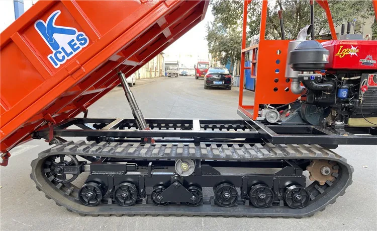 best price 3 tons mini  hydraulic diesel crawler dumper trucks for sale