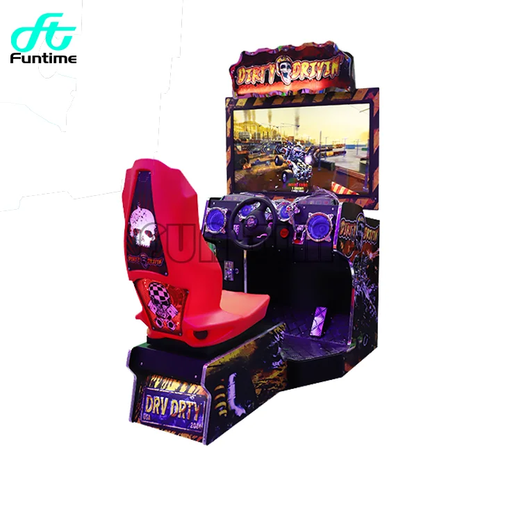 FunTime Game Machines Tops Racing Car Game Machine Arcade Simulator Driving Game Machine For Sale