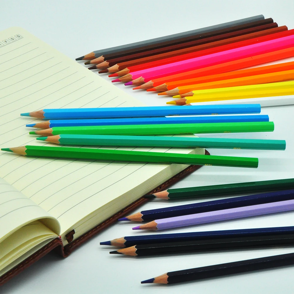 new item school stationery color pencils for artists cheap price wood color pencil set  art pencil kit wholesale