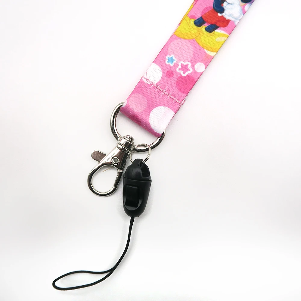 
Factory Direct Custom Logo Polyester Anime Cartoon Lanyard 