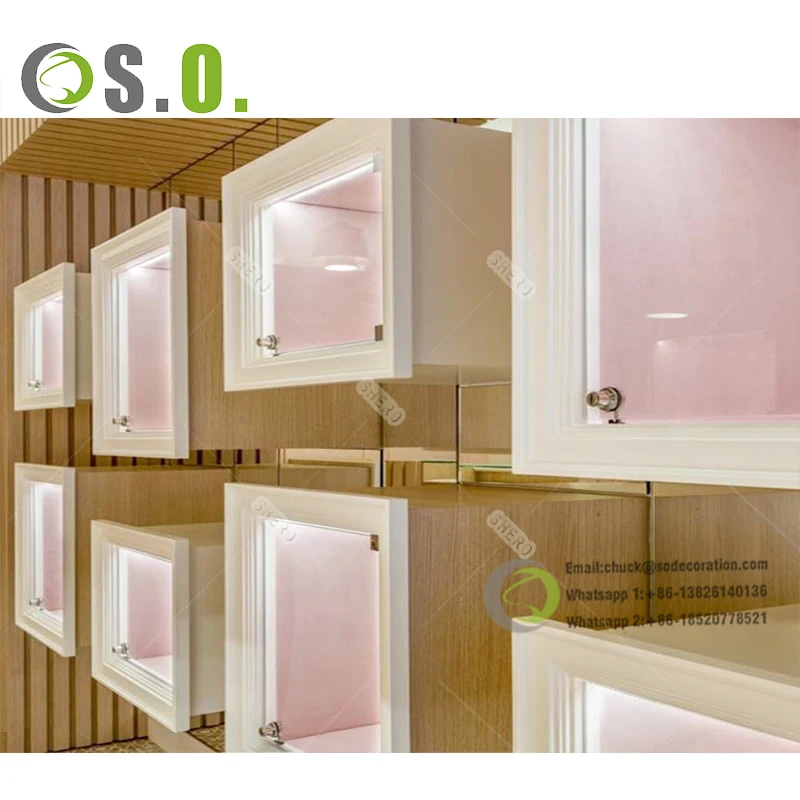 Индивидуальный дизайн ювелирный магазин роскошная витрина для ювелирных изделий ювелирного магазина