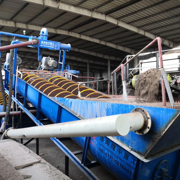 60 t/h Screw Sand Washing Machine Large Capacity Wear-resistant impeller