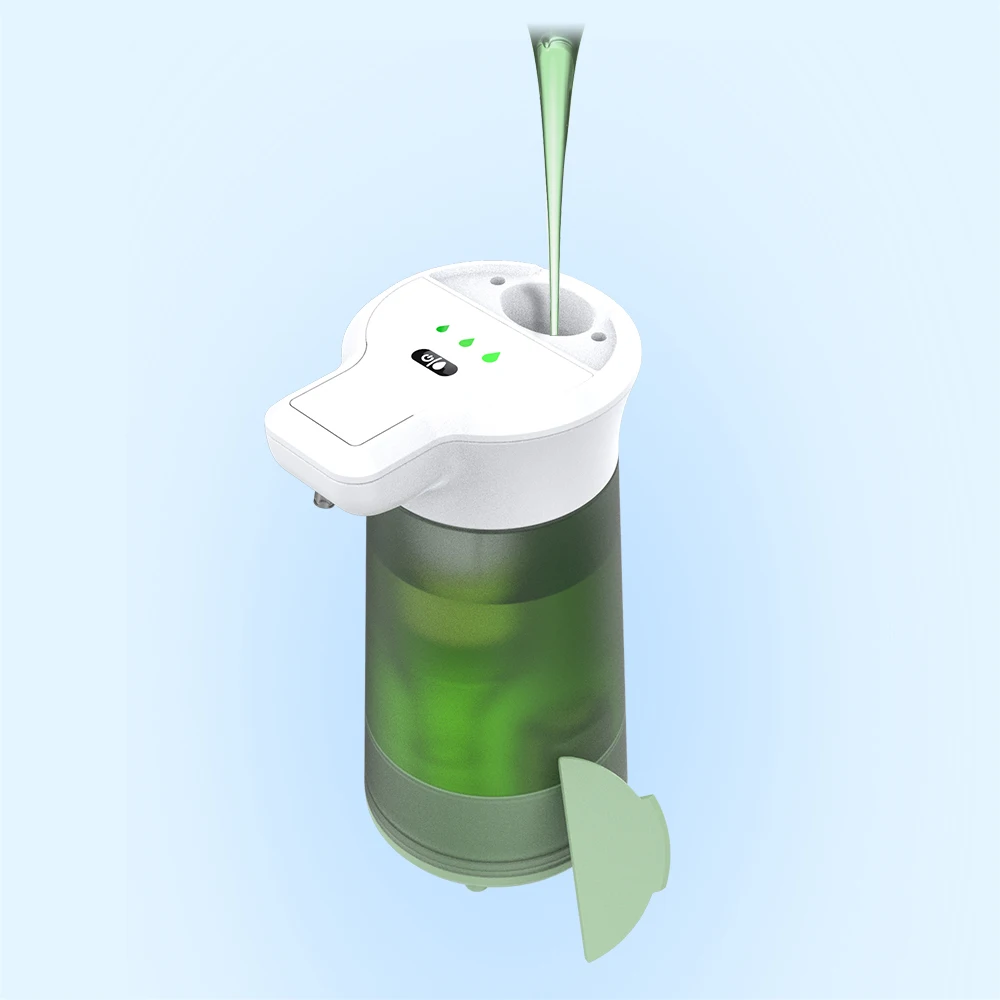 Pump Bottle Automatic Touchless Liquid Dispenser with Sensor Smart Hand 280ml Hotel 1 YEAR Modern Foam Soap Dispenser