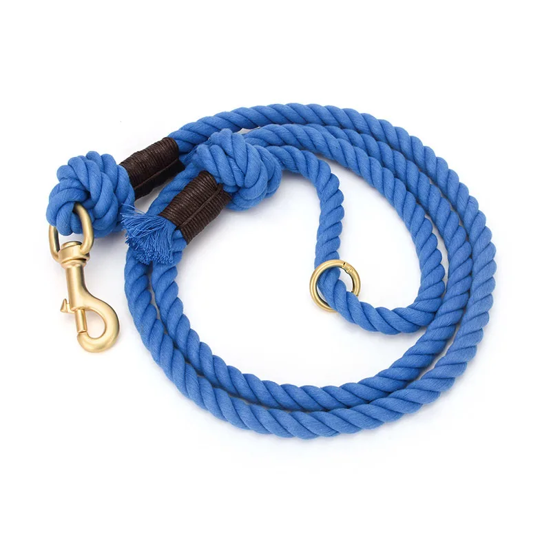 Hot Selling Durable Luxury Pet Leash Personalized Cotton Traction Rope Dog Walking Leash