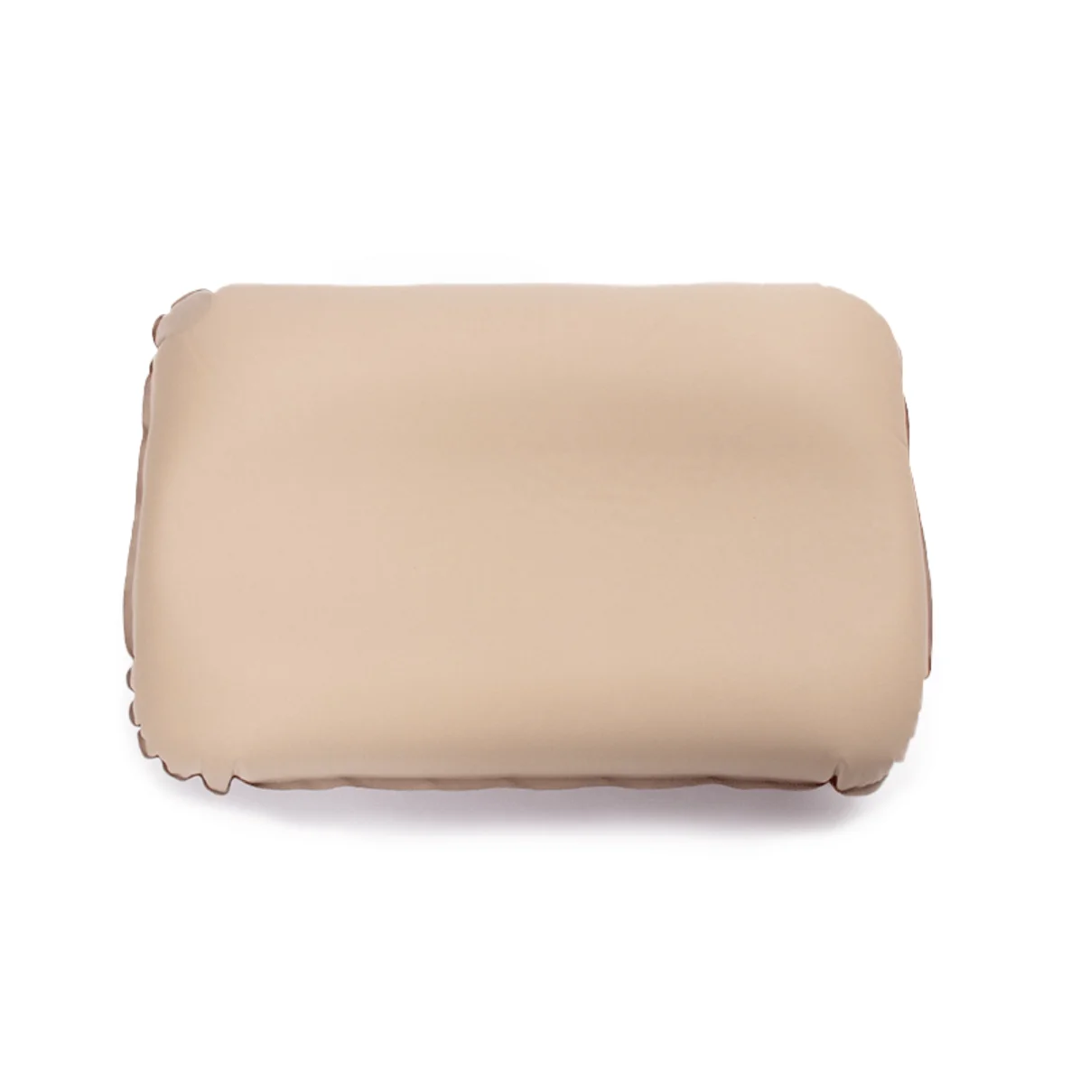 Self Inflating Camping Pillow,Foam Inflatable Travel Pillow for Sleeping with Ergonomic 3D Support Compressible Outdoor Pillow