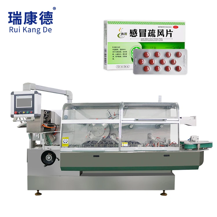 Continuous Automatic Carton Packaging Box Blister Plate Board Cartoning Cartoner Machine