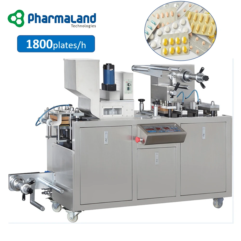 PPL-80 Automatic Tablet Capsule Blister Molding Machine Medical Dpp 80 Blister Machine For Capsule Tablet