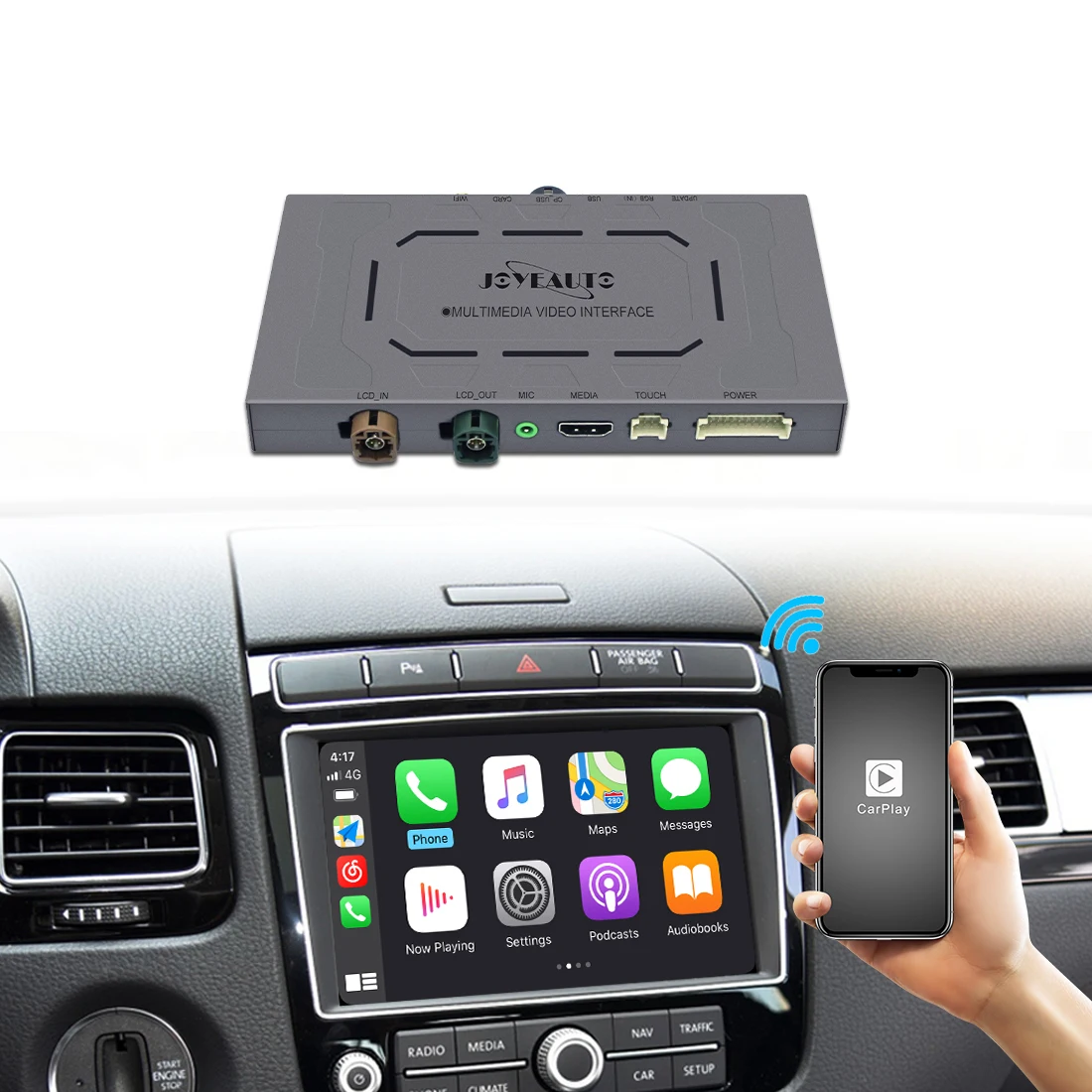 Прямая поставка с завода беспроводной интерфейс carplay для автомобиля на базе android vw magotan apple