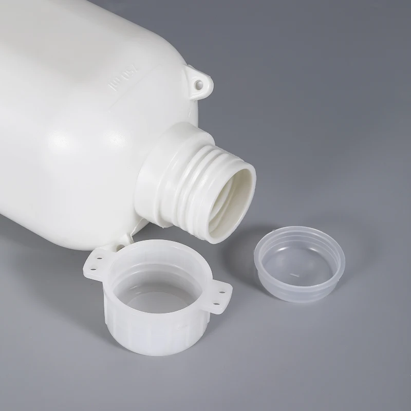 Wholesale 750ml Empty Square HDPE Chemical Reagent  Fuel Oil Sampling Bottles