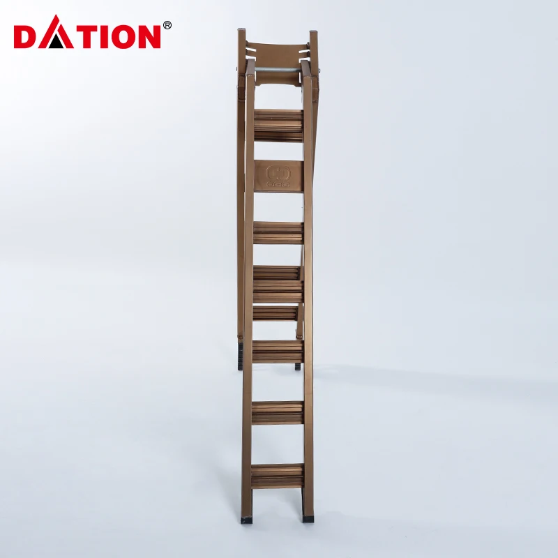 2024 Best-Selling Metal Ladder Aluminium Folding Ramp Ladder Quickly Deliver Online Technical Support Leisure Facilities