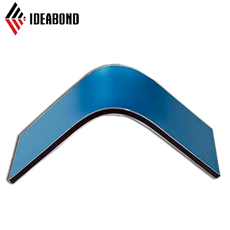 Foshan ideabond curved bending aluminum composite material panel for column
