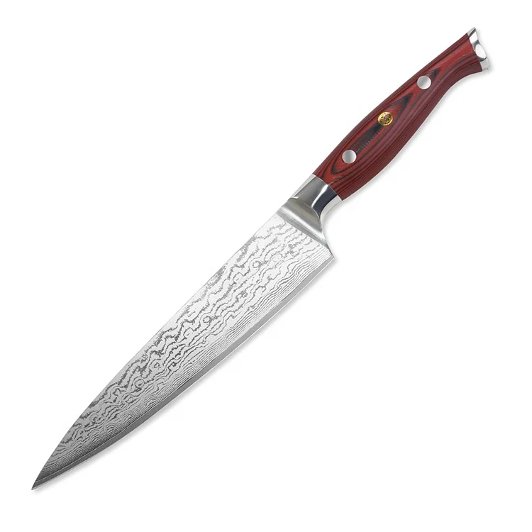 High Quality Germany 67 Layers VG10 Stainless Steel Damascus Chef Knife